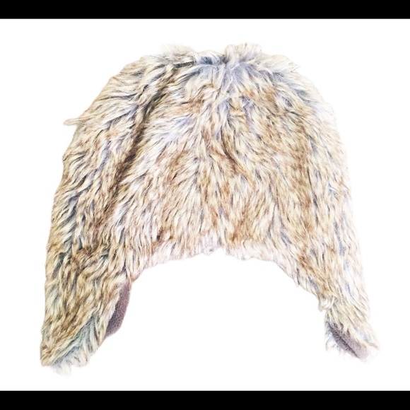 PRIMARK 3D Monster Faux Fur Trapper Hat Brown/Tan Boy 7-13Y - Picture 6 of 7